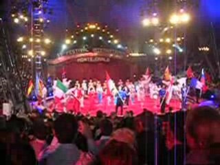 parade du festival du cirque de monaco