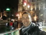 Emmanuel devant l'Hotel de ville à Paris en Janvier 2009