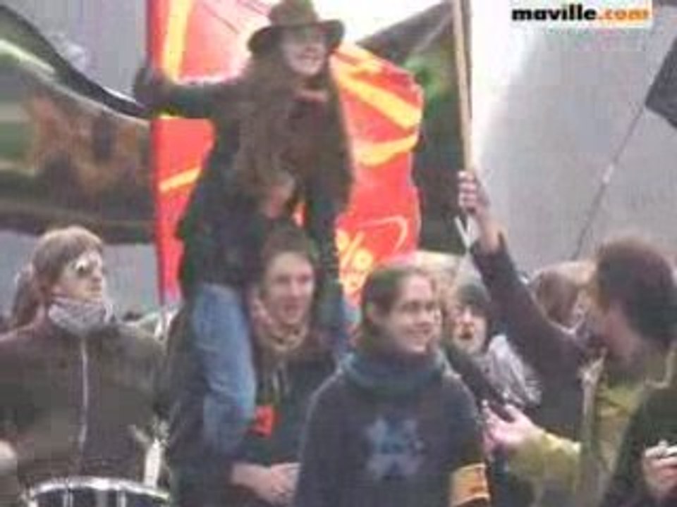 Les manifestations du 29 janvier 2009 à Rennes