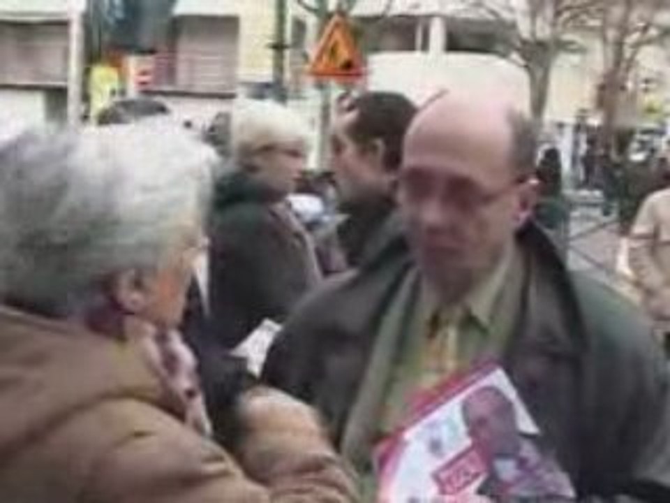 Marché Petit Colombes janvier 2009