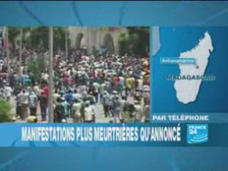 Manif à Madagascar