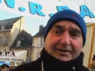 Moulins : Manifestation du 29 janvier