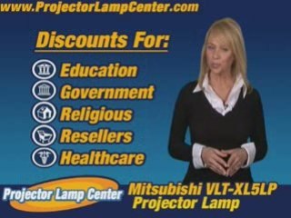 Mitsubishi VLT-XL5LP Projector Lamp