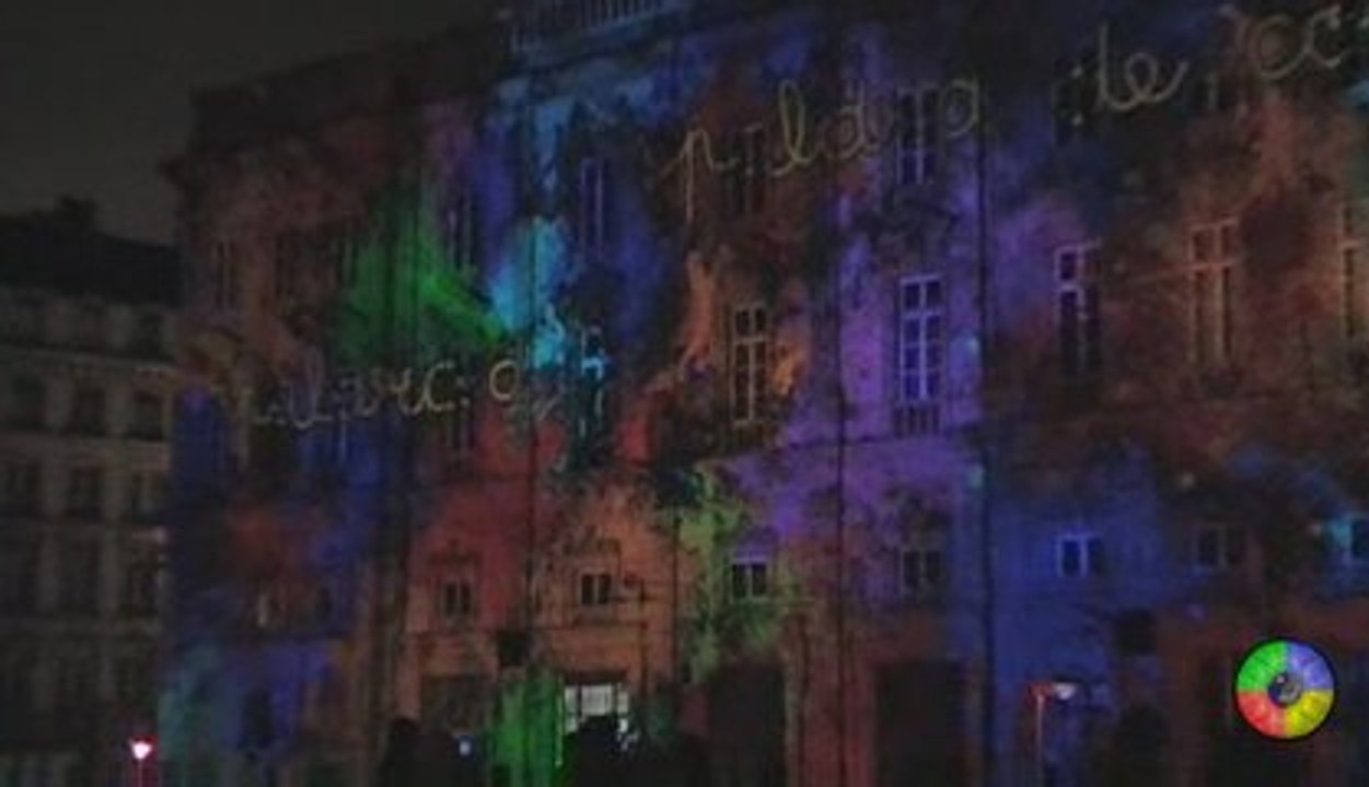 Animation des Terreaux - Fête des lumières 2008