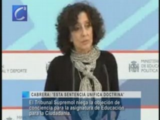 El Tribunal Supremo rechaza que se pueda objetar EpC