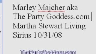 Marley Majcher aka The Party Goddess Plans For Halloween II