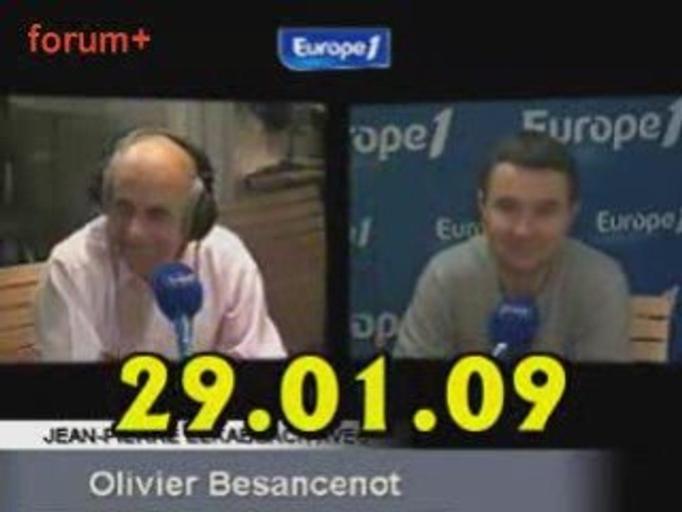 ITW de Olivier Besancenot (29.01.09)