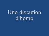 Discussion d'une importance capitale
