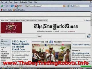 Earn Money at Home with Day Trading Robot