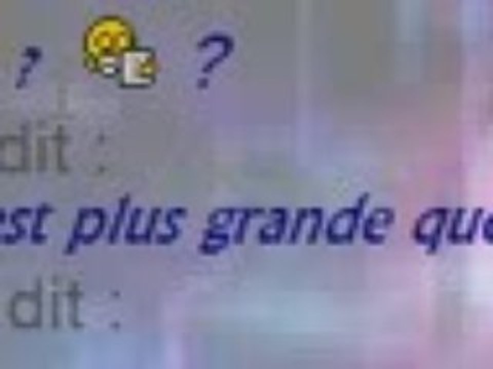 un ? plus grand que l'autre o_O"