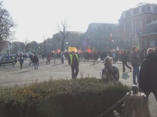Photos manifestation 29 janvier 2009 à Colmar