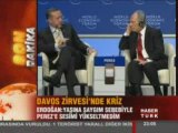 Tayyip Erdoğan Davos zirvesi   - perez gazze gaza one minute