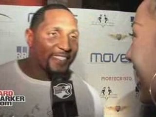 Super Bowl XLIII: Ray Lewis on the Red Carpet