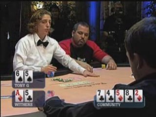 EPT 1 Monte Carlo - Tony G plays well vs Withers