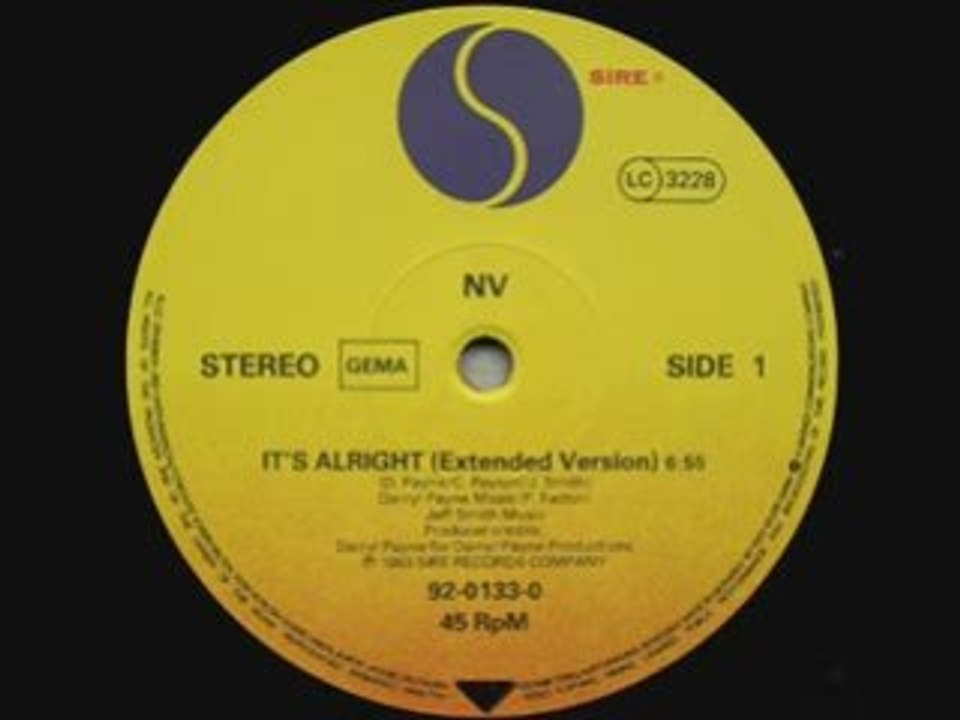 N.V  It's Alright