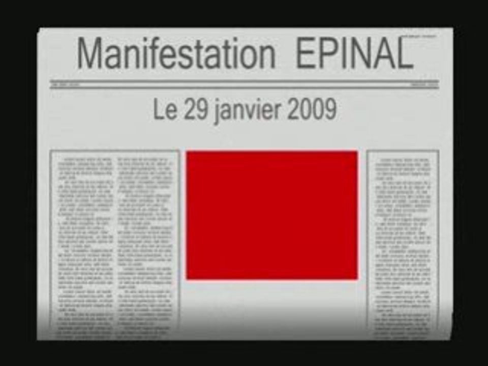 Manif 29.1. 2009