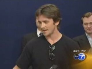 The Dark Knight /  Press Conference in Chicago