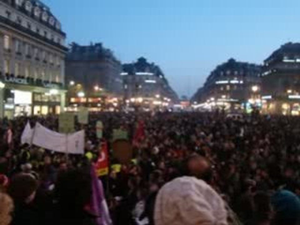 Manif 29 Janvier Paris