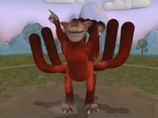 Kyuubi dance (Caramelldansen - version spore)