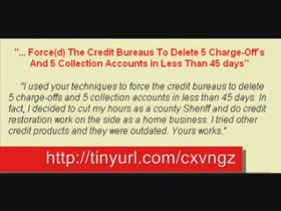 CREDIT REPAIR - credit repair Service - FREE Credit ...