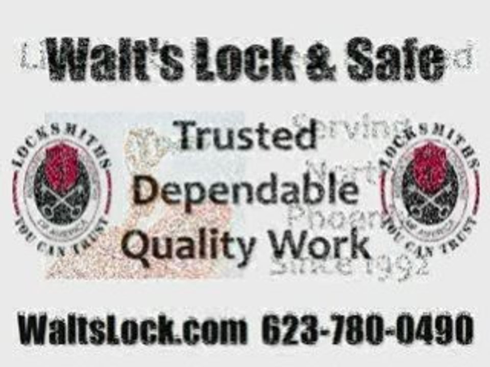 Locksmith Phoenix Motorcycle ReKey Lock Outs ALOA Member