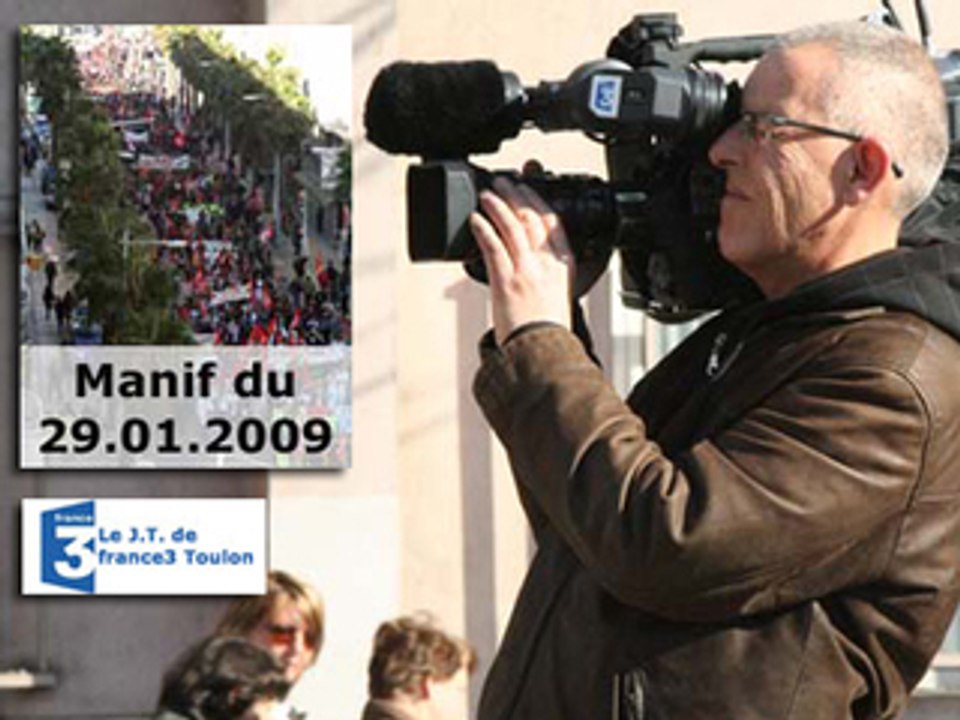 Manif du 29 Janvier 2009 à Toulon