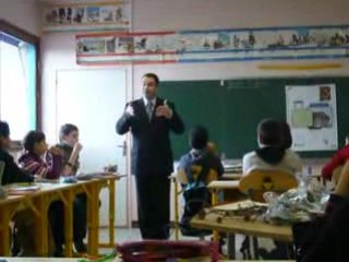 Le Député-Maire Franck Reynier à l'école de la citoyenneté