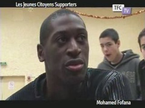 Les Jeunes Citoyens Supporters avec M.Fofana
