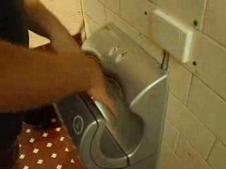 crazy hand dryer from the distant beyond