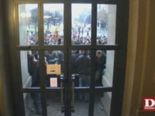 Incidents devant le Palais universitaire à Strasbourg 2