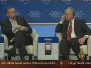 Le coup de gueule du 1er ministre turc Erdogan, contre shimo