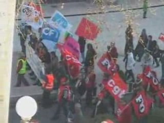 Grève : Jeudi noir à Nîmes