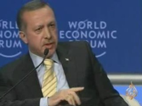 Erdogan remet Peres à sa place, Davos, 30012009