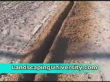 Marking and Digging Irrigation System Trenches