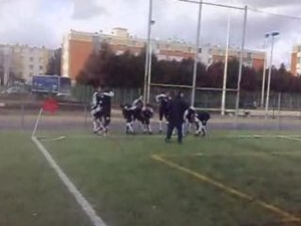 Echauffement type match