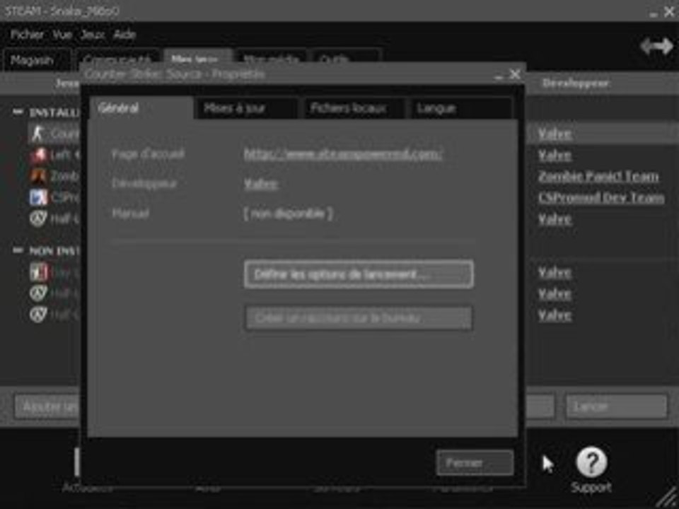 Comment activer la console sur Css