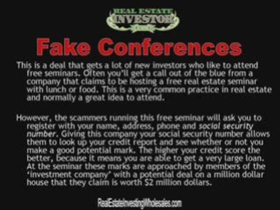 Real Estate Wholesaling Scams to Beware