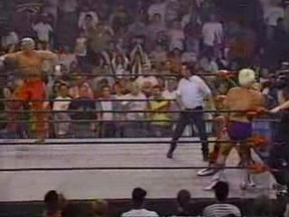 Nitro '95 - Flair/Sting vs. AA/Brian Pillman (10.16)