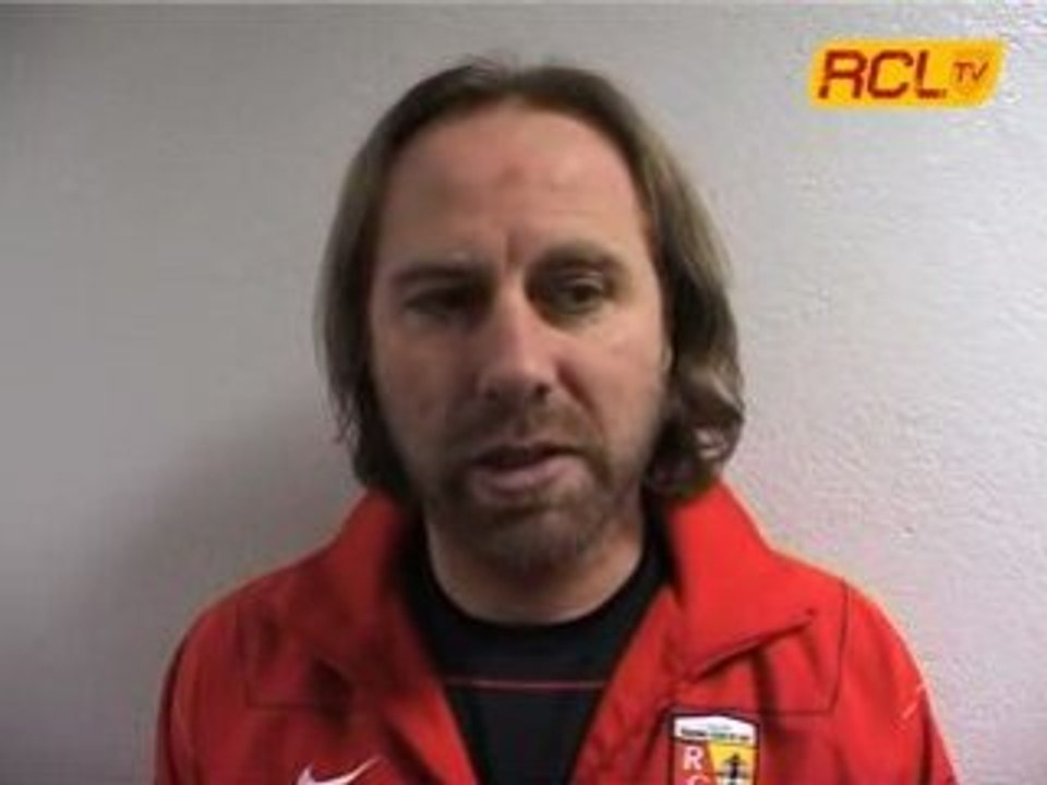 CHATEAUROUX - LENS INTERVIEW JOUEURS ET STAFF LENSOIS