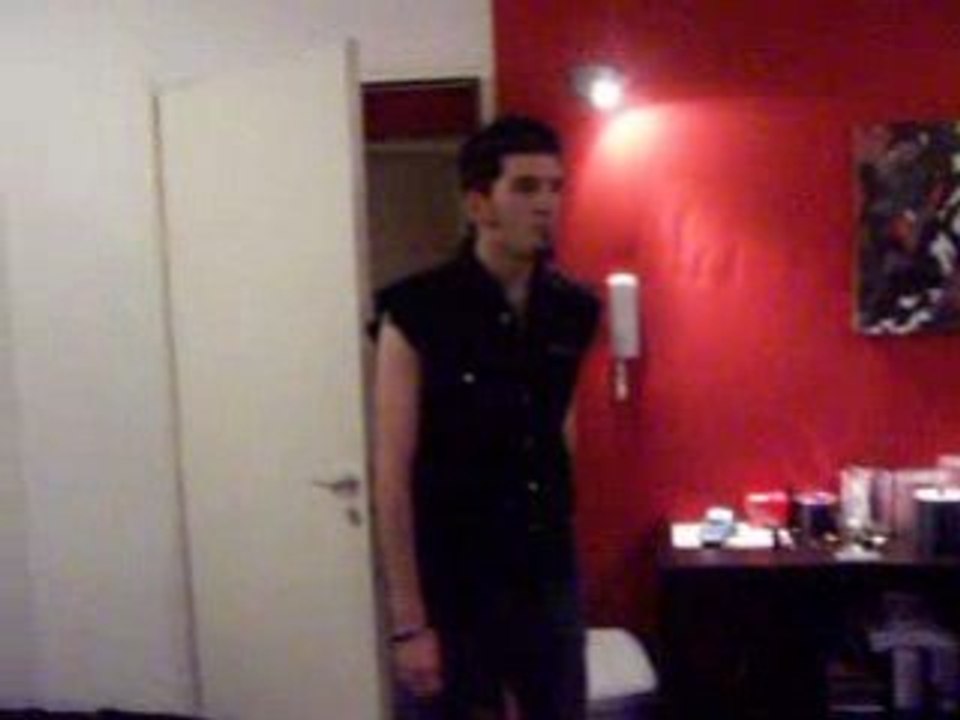 Enregistrement des guitares de IN RECOIL