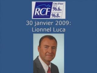 Forum RCF CA : Lionnel Luca (3/3)