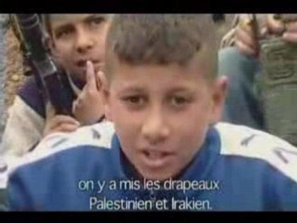 Attentats suicides temoignages d'enfants palestiniens