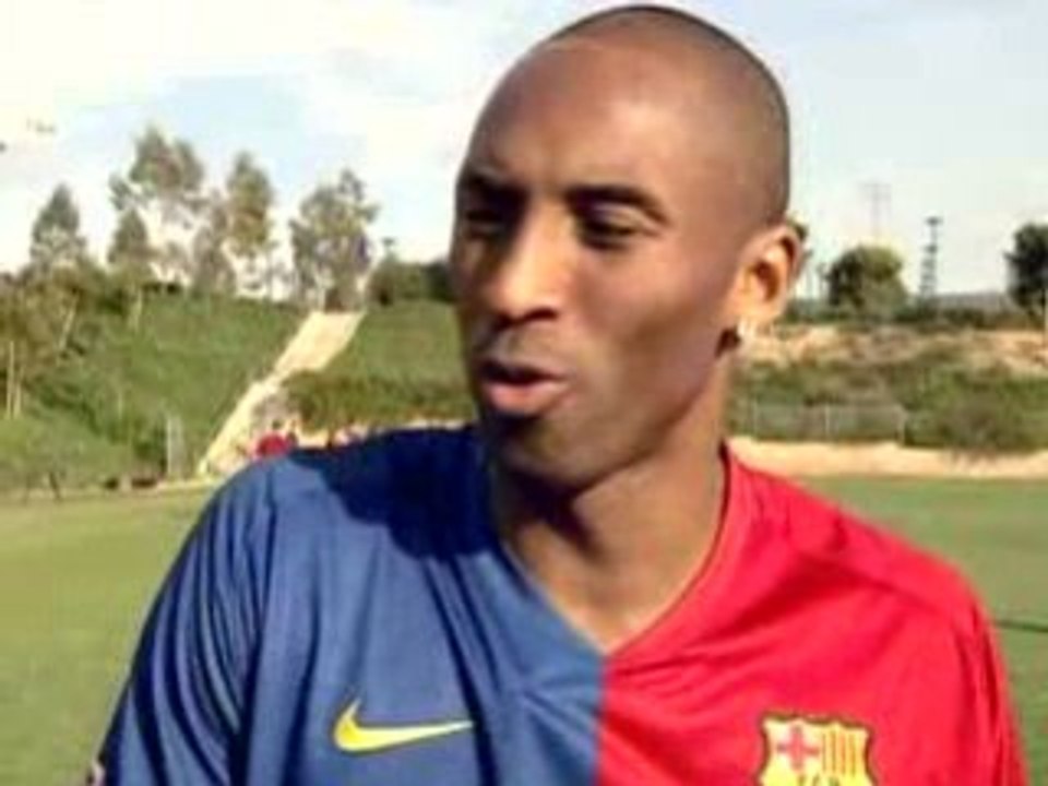 nba kobe bryant fan of fc barcelona