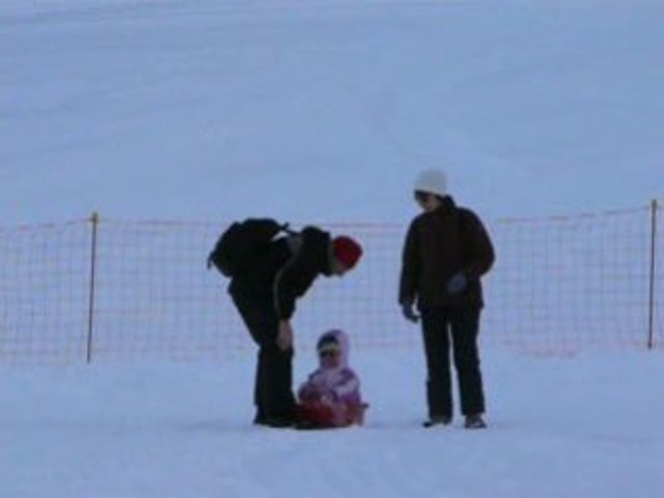 3ème descente en luge de Lulu