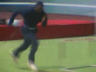 Leslie Djhone en stage à vittel