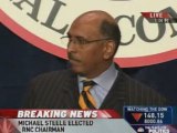 Michael Steele becomes first black RNC chairman
