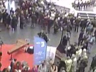 Concert dans le hall de la cité des congrés