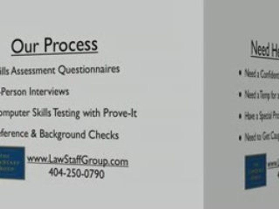 Atlanta Administrative Staffing and Recruiting Services jobs