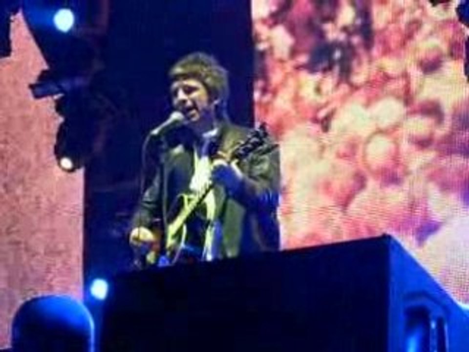 Oasis Live Zenith Lille The Masterplan