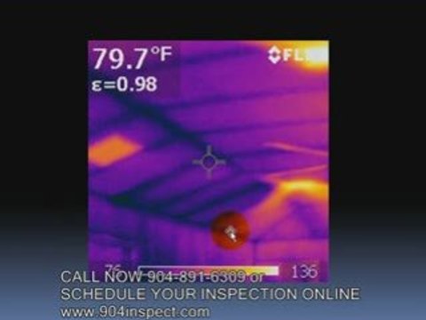Infrared Thermal Imaging Home Inspection HVAC Jacksonville